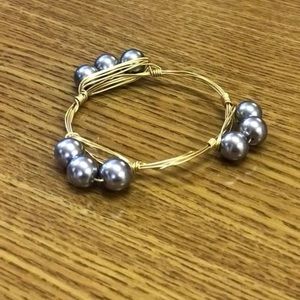 bourbon & boweties inspired wire wrapped bracelet